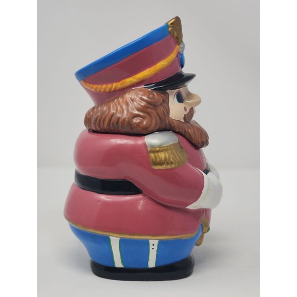 Vintage 1994‎ House Of Lloyd Soldier Ceramic Candy/Cookie Jar - Picture 4 of 12